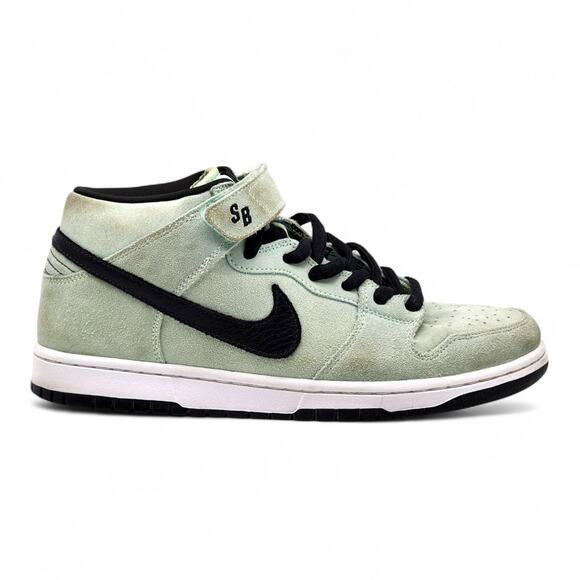 Nike Sea Crystal SB Dunk Mid Sneakers Green 314383-301 US 10.5 EU 44.5 2008 - Picture 2 of 9